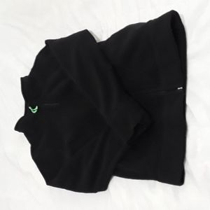 Black zip up